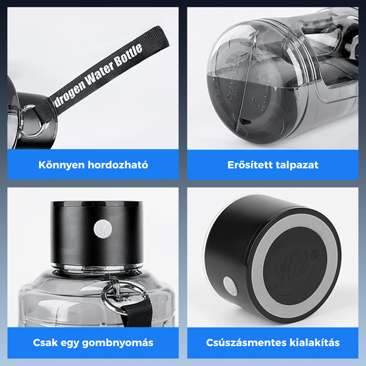 HydroPulse HP1500 -  hordozható hidrogén-generátor palack 1500ml