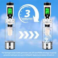 HydroPulse H101 - hordozható hidrogén-generátor palack 420ml